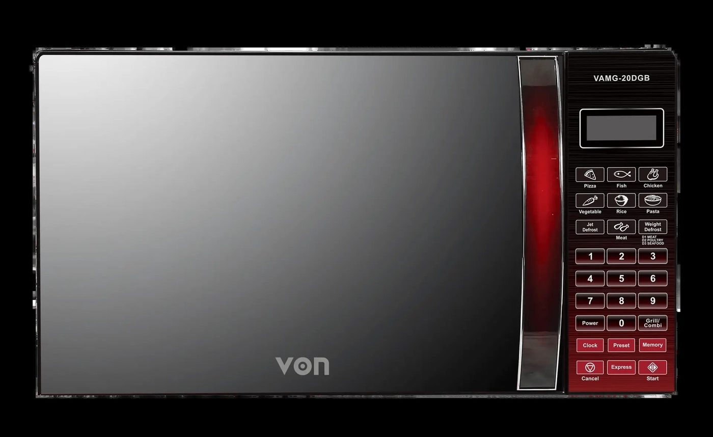 Von VAMG-20DGB Microwave 20L Digital Grill