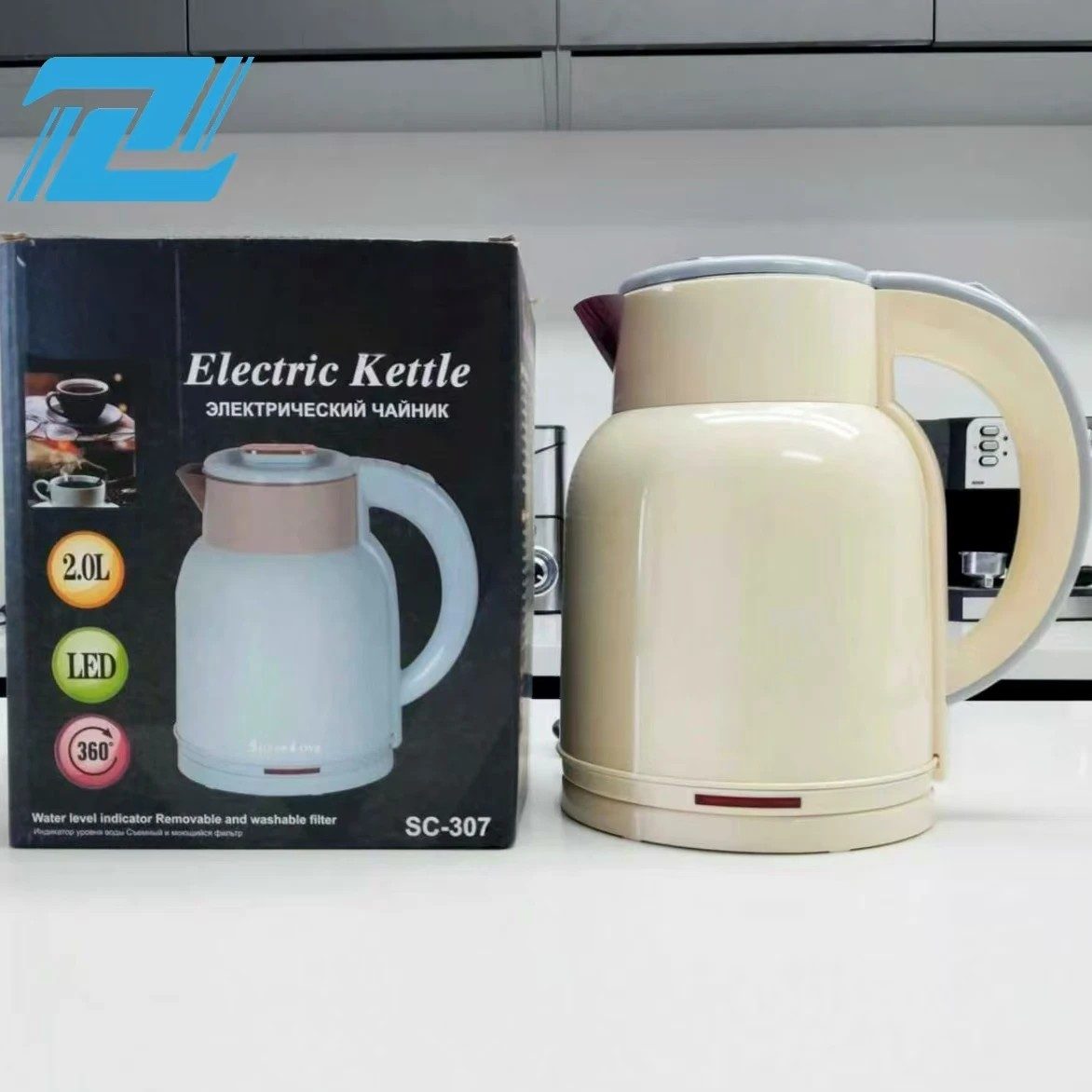 Electric Kettle 2.0L Plastic